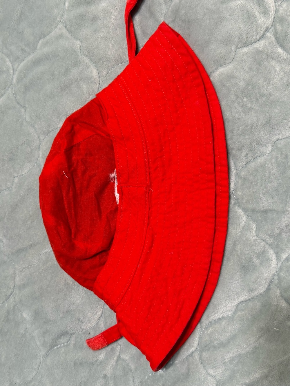 Disney Baby UPF 50+ Sunhat 0 - 6 M Minnie Mouse Summer red blue swim - Picture 3 of 4